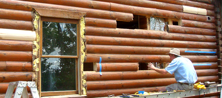 Log Home Repair Northumberland County, Virginia