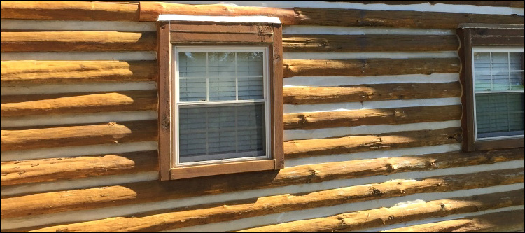 Log Home Whole Log Replacement  Northumberland County, Virginia